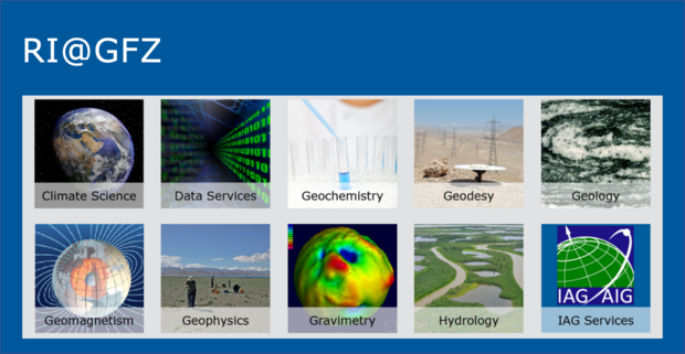 Research infrastructure at GFZ Potsdam